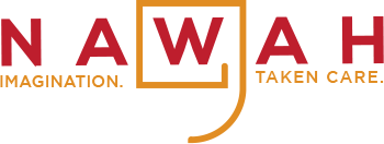 Nawah brand logo for Emporio and Boulevard, Raghunathpur, Bhubaneswar